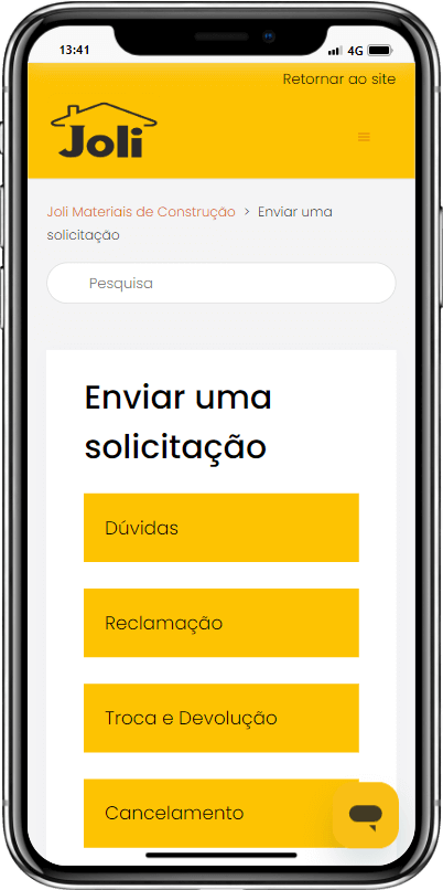 Joli Formulário de Contato