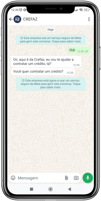 Crefaz WhatsApp